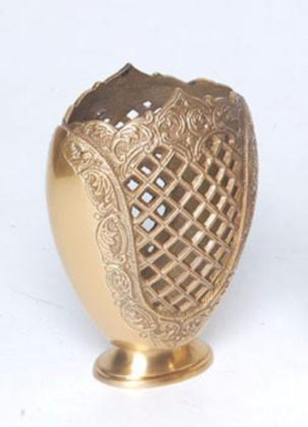 COMING SOON ....!!!Brass Flower Vases Diamond Cut Polished 16 cm / 6.3" Style 123
