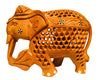 Elephant Carved Whitewood - Cute Exciting Designs Available... Small Sizes 3", 4", 5" and 6" Trunk Down